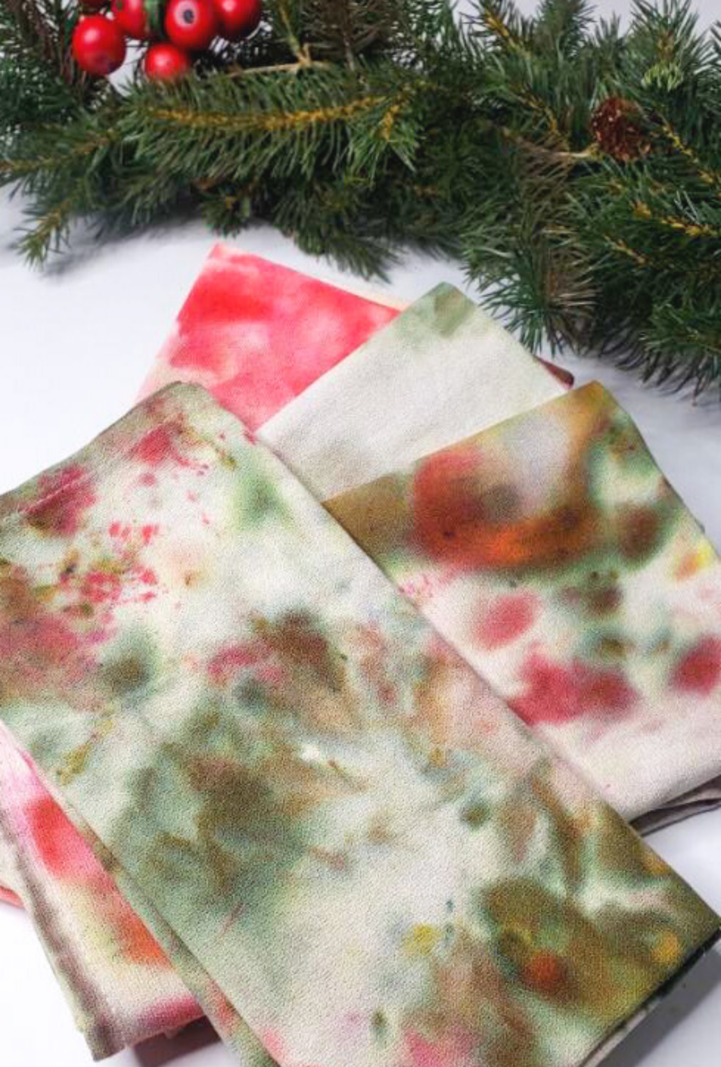 yule dinner napkin set