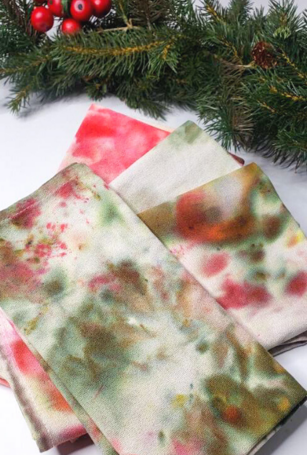 yule dinner napkin set