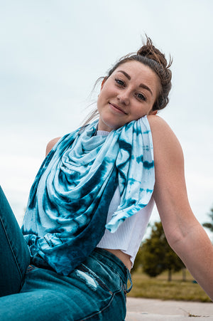 shibori square - HeatherRoseshop